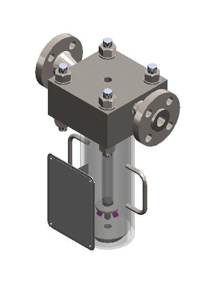 C276M001-1-1F-PT1 Single Cartridge Filter Housing